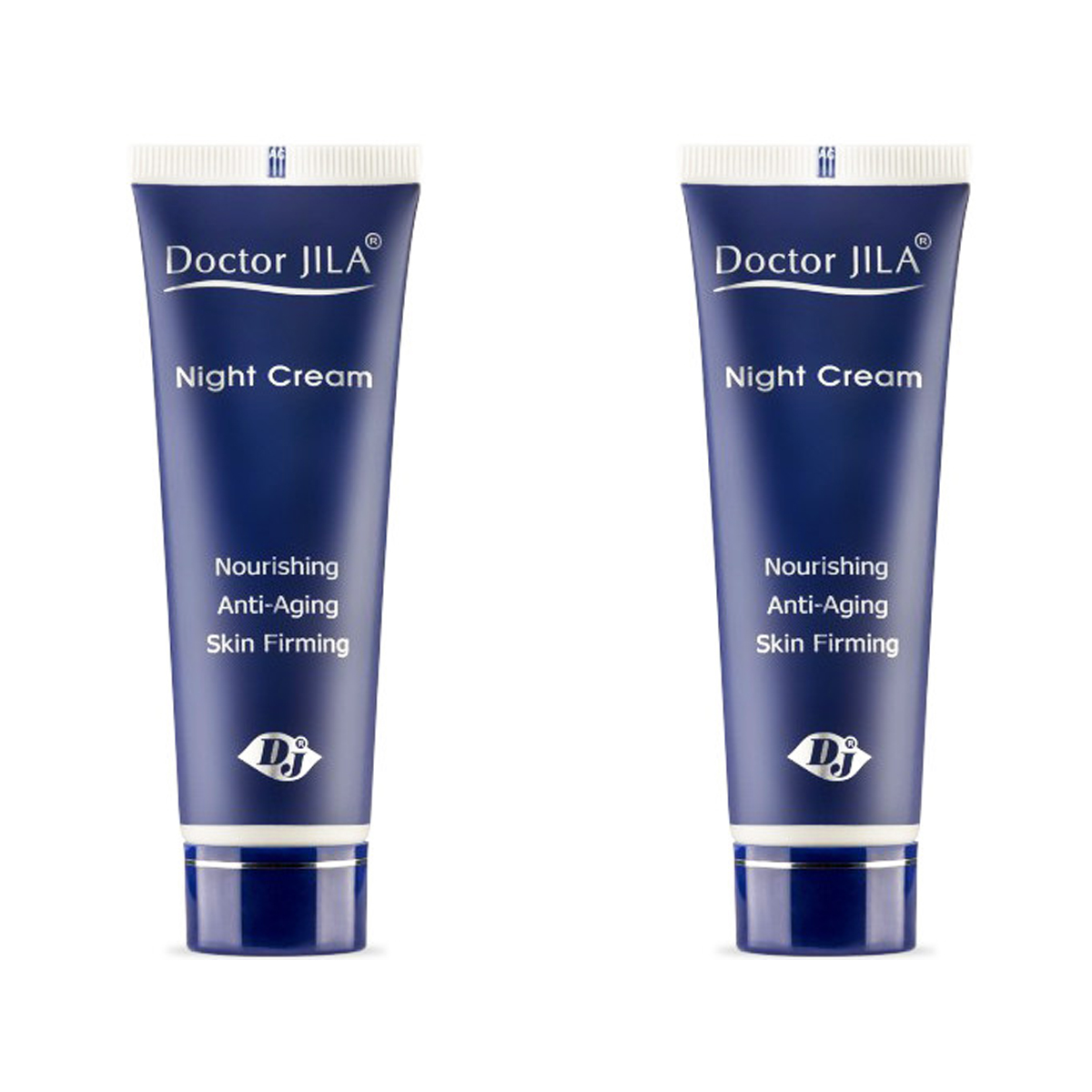 کرم ضد چروک شب دکتر ژیلا مدل lightening and nourishing حجم 50 میلی لیتر بسته 2 عددی